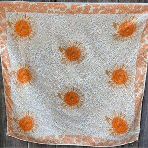 Floral Sunflower Scarf